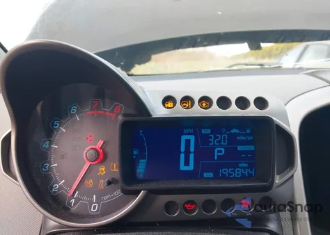 2015 Chevrolet Sonic Lt Auto from USA, damaged, VIN 1G1JC5SH4F4177074